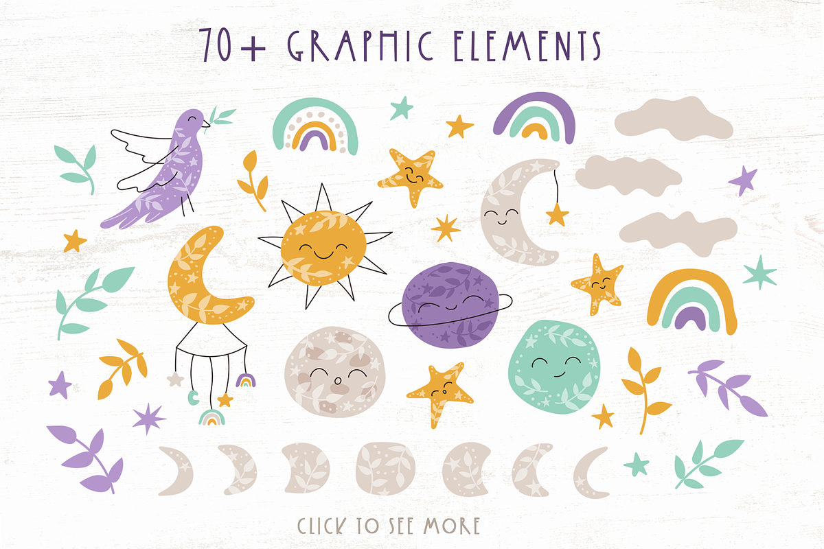 Baby zodiac. Astrology for kids, an Animal Illustration by RinaKustova (Photo 5 of 12)
