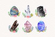 Crystalline. Crystals & Gemstones, an Illustration by Katya Zlobina (Thumbnail 10 of 17)