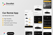 Car Rental Mobile App IOS kit, a Templates & Theme by devsnet (Thumbnail 1 of 8)