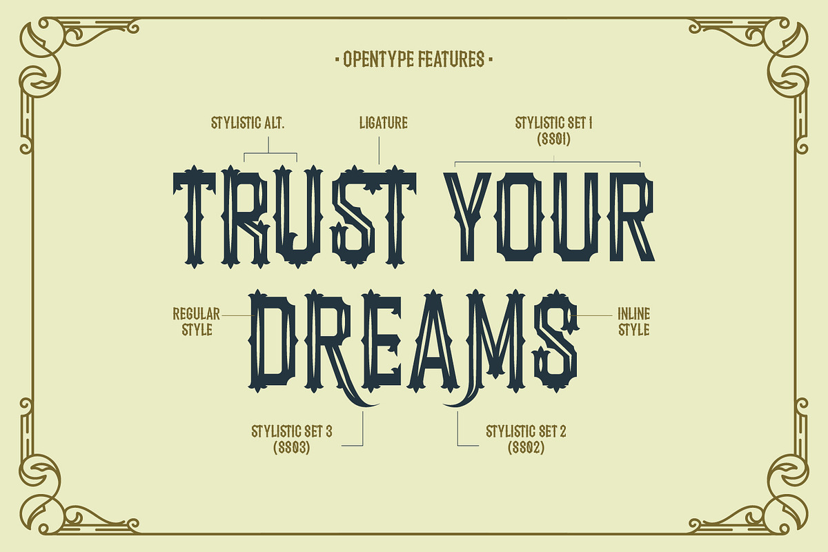Lostcowboy, a Script Font by Vintage Division (Photo 8 of 10)