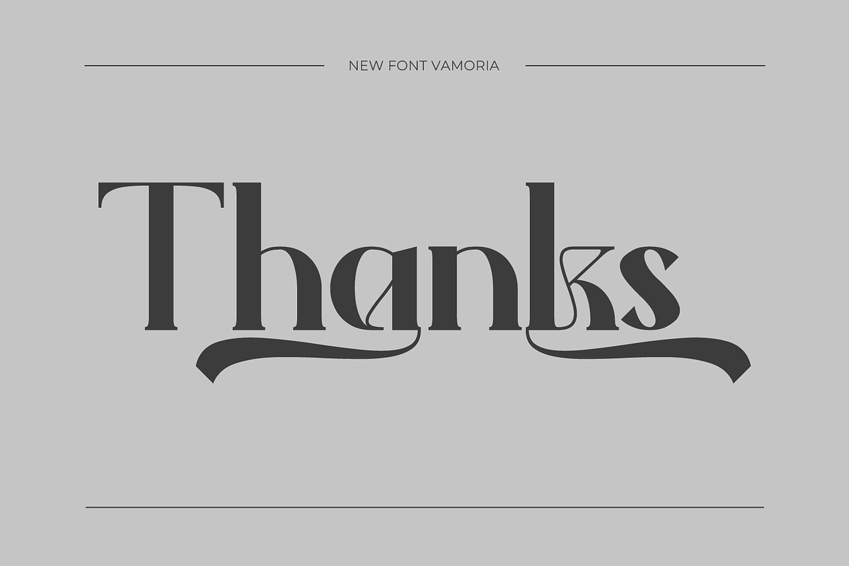 Vamoria- Serif Typeface Font, a Serif Font by Rishsketch (Photo 15 of 15)