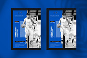 Basketball Matchday Flyer Template, a Flyer Template by Tanmoy Topu (Thumbnail 3 of 6)