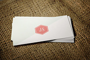 Retro/Vintage Style Business Card V1, a Business Card Template by PSD Storm (Thumbnail 1 of 5)