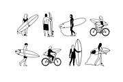 SURF Illustration Kit with Logos, an Illustration by Go Rogue (Thumbnail 3 of 10)