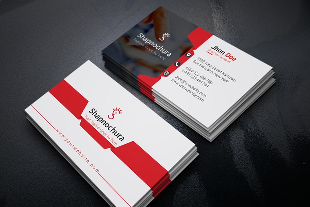 Elegant Creative Business Card - 36, a Business Card Template by Shapnochura Design Studio (Photo 4 of 4)