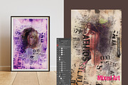 Mixed art photo effect mockup, a Brushes & More by zahidhossainalif (Thumbnail 4 of 16)