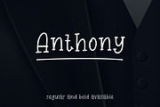 Anthony - Modern Clean Font, a Serif Font by Mightyfire (Thumbnail 1 of 4)