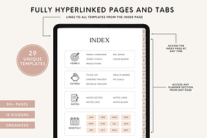 2024 Digital Life Planner For IPad