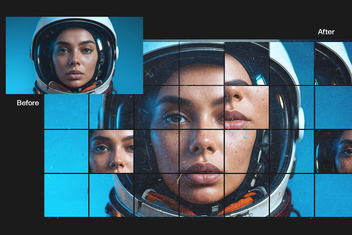 Fragment Photo Collage Photo Effect, a Layer Style Add-On by ...