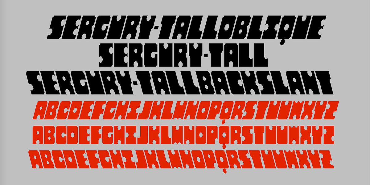 Sergury, a Sans Serif Font by Ingrimayne Type (Photo 2 of 6)
