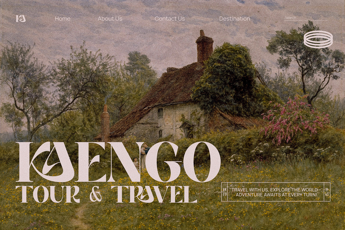 Rakume Vintage Serif Font, a Serif Font by Graphicxell (Photo 4 of 10)