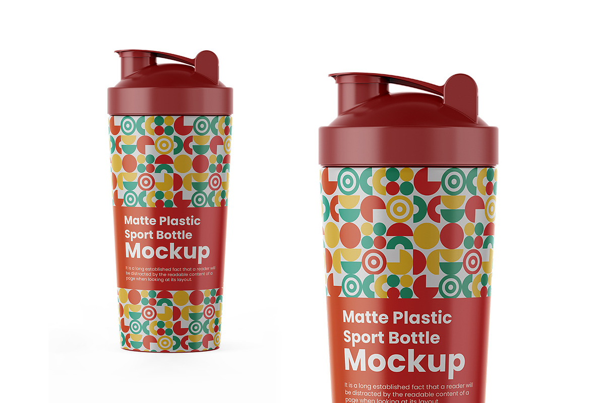 Sport Bottle Mockup, a Product Mockup by Mockupfit (Photo 3 of 3)