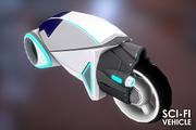 Sci-Fi Vehicle, a Cars & Vehicle 3D Model by Beatheart Creative Studio (Thumbnail 9 of 12)