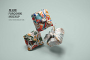 Bundle of 2 PSDs Furoshiki fabric, a Shirt Mockup by Crox Studio | Digital (Thumbnail 2 of 2)