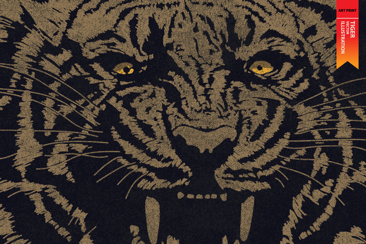 STAY WILD - Vector illustration, an Animal Illustration by Artistic & Unique (Photo 2 of 11)