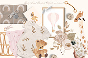 Watercolor Boho Baby Nursery Set, an Animal Illustration by Pati Paints (Thumbnail 2 of 15)