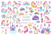 Unicorn fantasy clipart and designs, an Animal Illustration by Lexi Claus (Thumbnail 2 of 9)