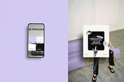 Purple Bold Instagram Template, a Social Media Template by Row Creative (Thumbnail 6 of 10)