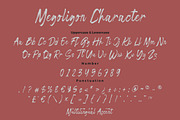 Megoligon – Brush Script Font, a Script Font by Bayuktx (Thumbnail 9 of 9)