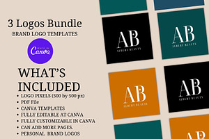 Personal Brand Logo Design Templates