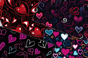 Groovy Love - Funky Valentine Papers