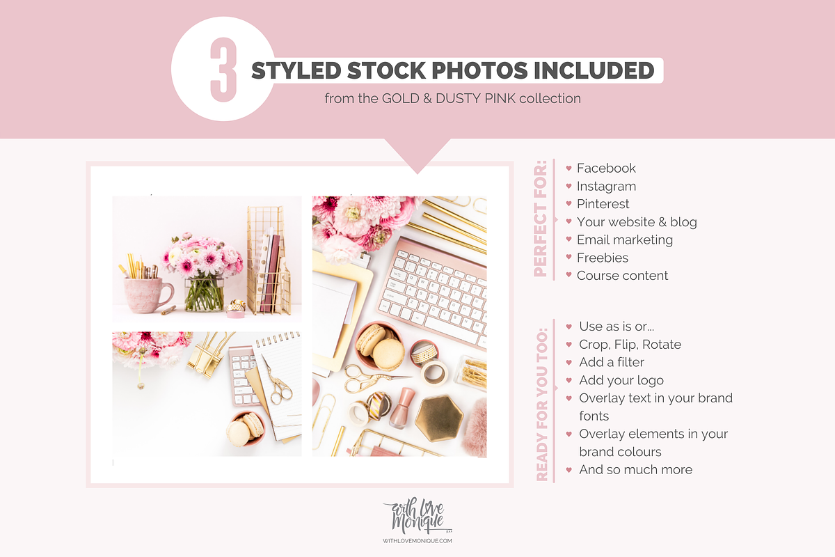 30 Instagram Post Templates, a Social Media Template by With Love Monique (Photo 5 of 9)