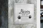 Gym equipment sketches and posters, a Decorative Illustration by Akimo Mia (Thumbnail 9 of 9)