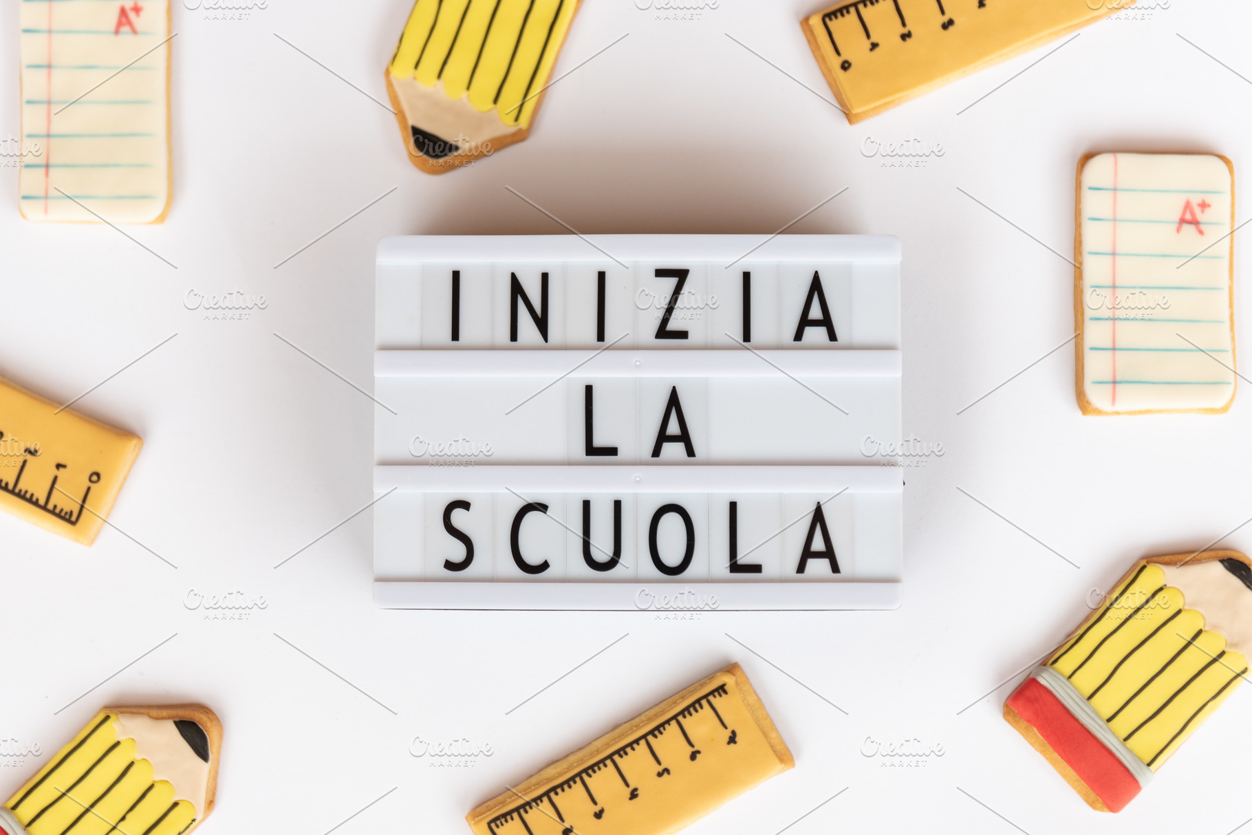 Back to school concept. Italian text, a School & Education Photo by BREATING NATURE