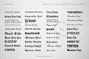 40 Archive Fonts Collection, a Script Font by Archive Type Fonts (Thumbnail 2 of 12)