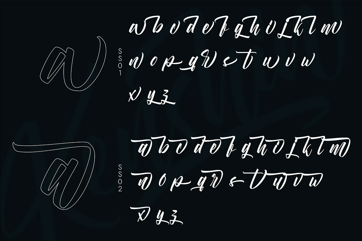 Kenshin Lettering Script Font, a Handwritten Font by Jehoo Creative (Photo 6 of 11)