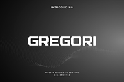 Gregori, a Font by garismantra (Thumbnail 1 of 4)