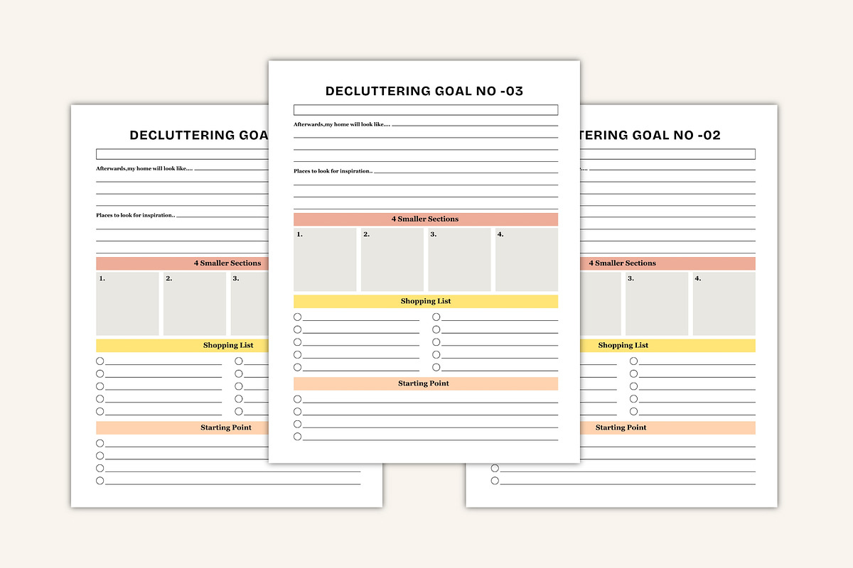 2026–2027 Decluttering & Organizer, a Stationery Template by Designmela01 (Photo 7 of 10)