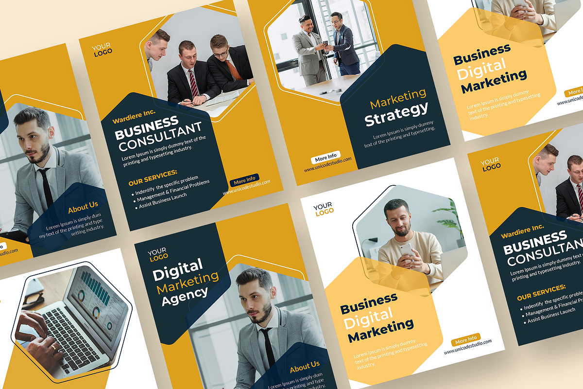 Business - Instagram Post Template, a Social Media Template by UnicodeID (Photo 3 of 5)