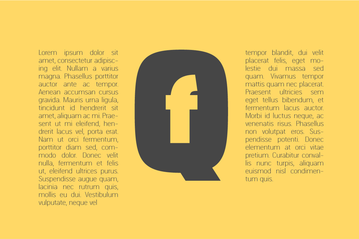 Q SANS PRO font family, a Sans Serif Font by Fontop (Photo 10 of 12)