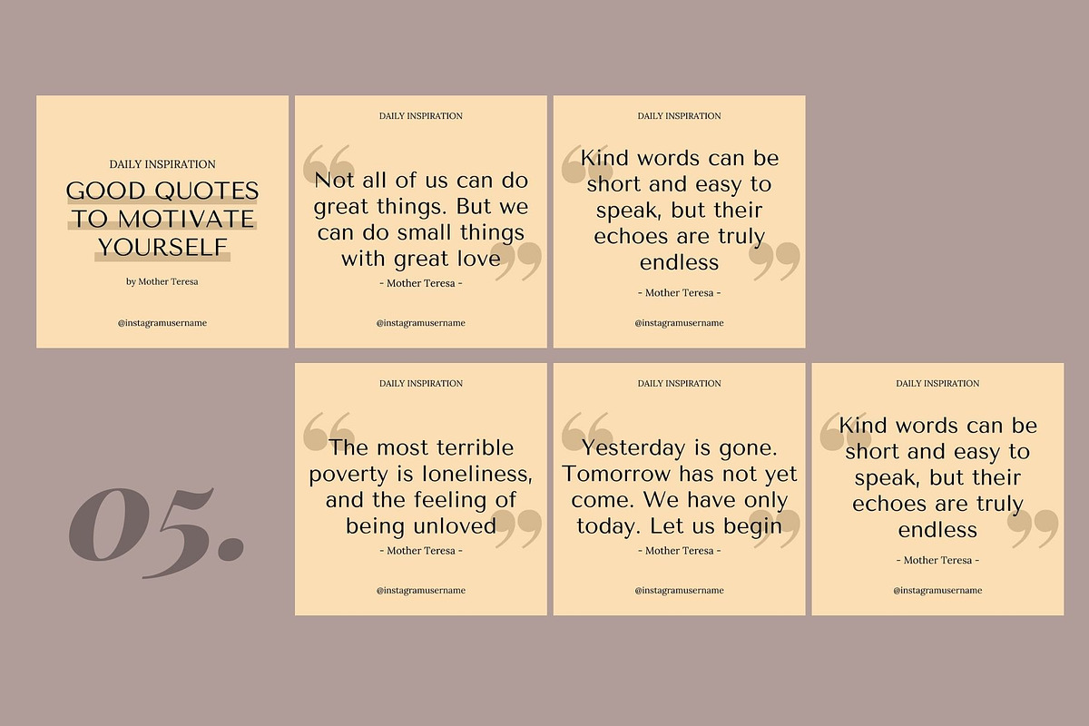 Instagram Carousel Vol. 2 | CANVA, a Social Media Template by bonadigitals (Photo 7 of 7)