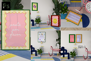 Frame Mockup Bundle - Memphis