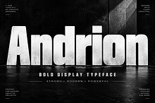 Andrion _ Bold Display Typeface