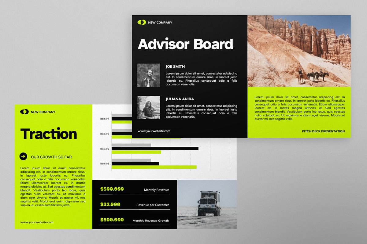 Pitch Deck Google Slide Template preview 2