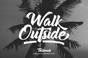 Thillends, a Script Font by Wacaksara Co. (Thumbnail 1 of 9)