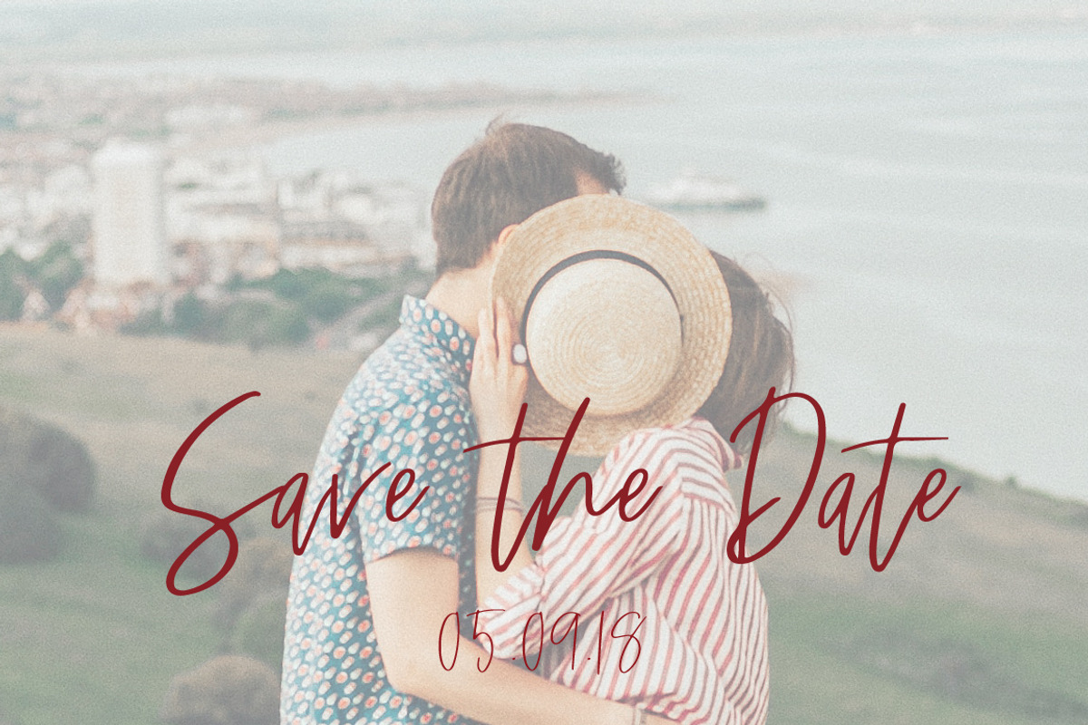 Version Line | Handwritten Font preview 5