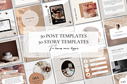 Canva Neutral Instagram Templates, a Social Media Template by IRISEA DESIGNS (Thumbnail 3 of 6)