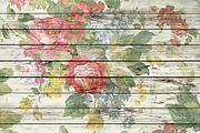 French Wood texture floral paper, a Texture Graphic by DidiArtWorld (Thumbnail 5 of 5)
