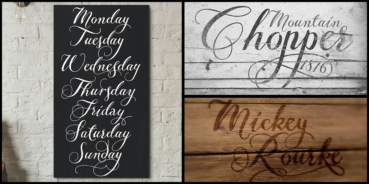 Giulietta, a Script Font by GRIN3 (Nowak) (Photo 3 of 6)