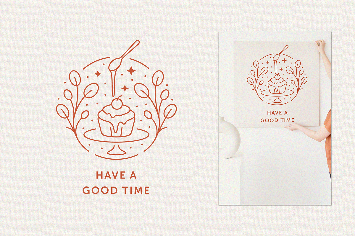 Cupcake Branding Kit, a Branding & Logo Template by Refolve Design (Photo 15 of 15)
