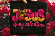 Jesus is My Valentine Png Faux Yarn, an Illustration by Craft Nest (Thumbnail 2 of 7)