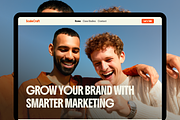 Marketing Agency Landing Page, a Landing Page Template by Ahmed Rubel (Thumbnail 2 of 3)