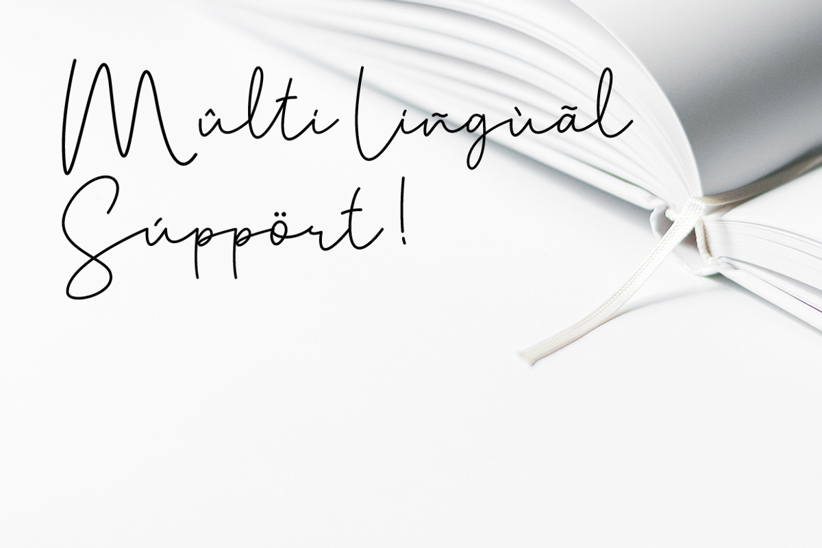 Tallitha a stylish handwritten font, a Script Font by alphArtype