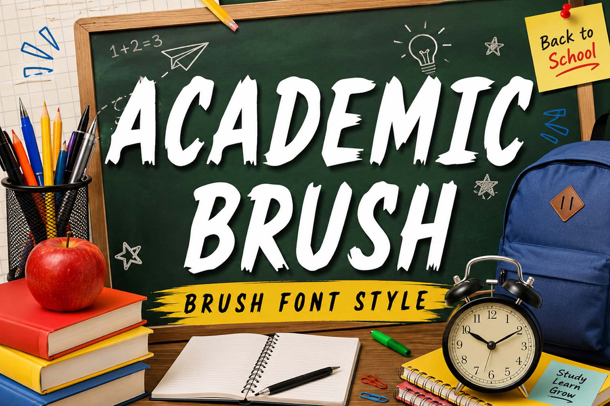 Academic Brush, a Brush Add-On by Yoga Letter (Photo 1 of 8)