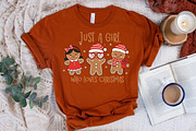 Just a Girl Who Loves Christmas Png, an Illustration by Libby Wishes (Thumbnail 5 of 8)