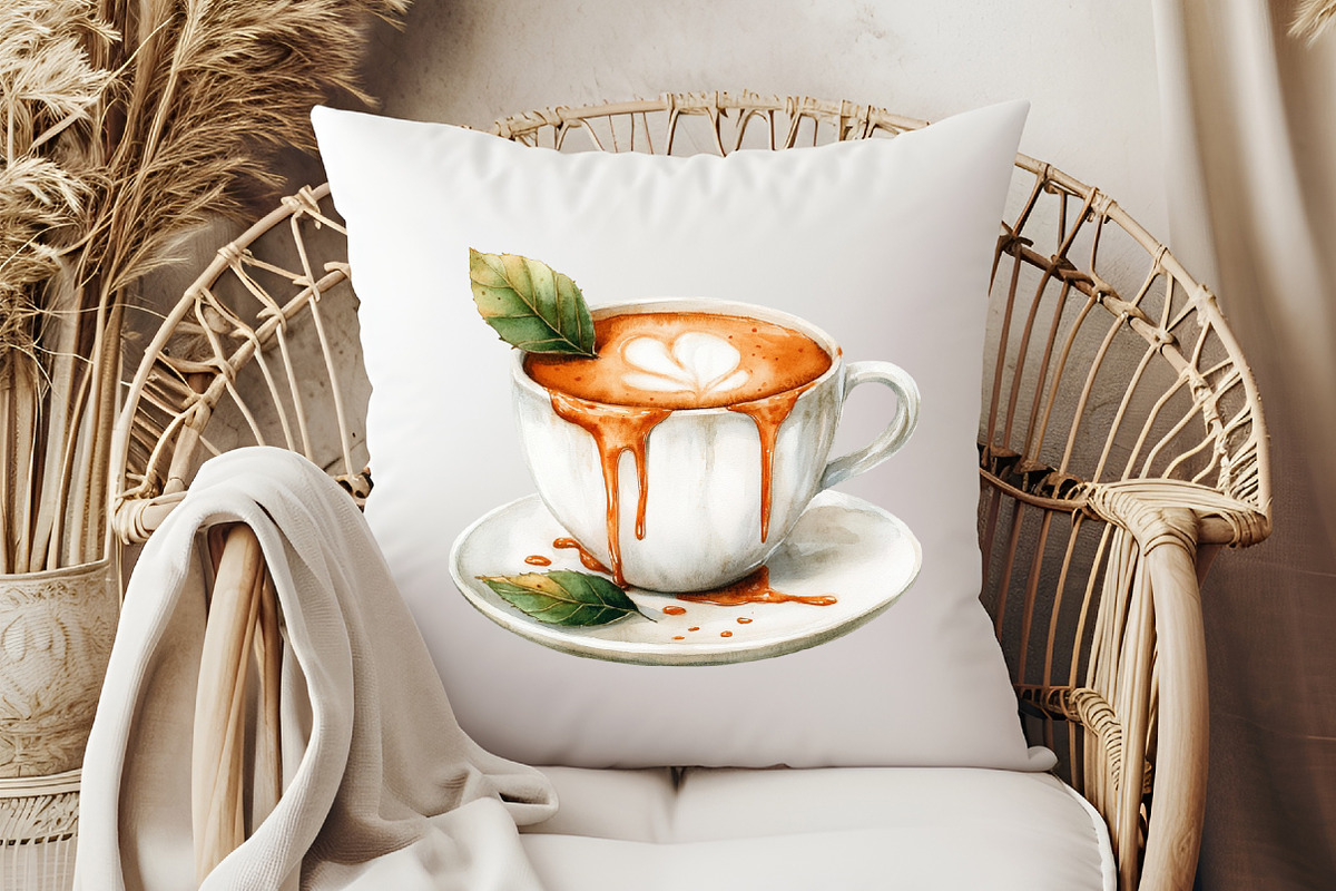 Cozy Caramel & White Fall Clipart, an Illustration by Pixels.Craft (Photo 4 of 7)